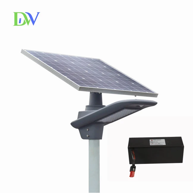 Batri Lithiwm Golau Stryd Solar